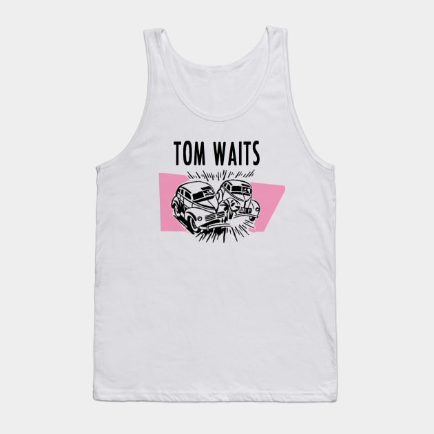 tom waits Tank Top by Stubbs Letterpress